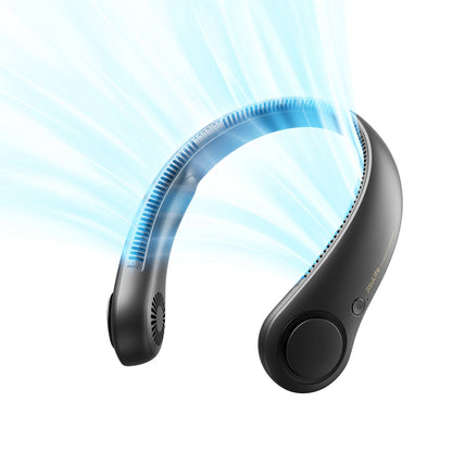 JISULIFE FA14 Portable Neck Fan – Bladeless, 5-Speed, 4000mAh