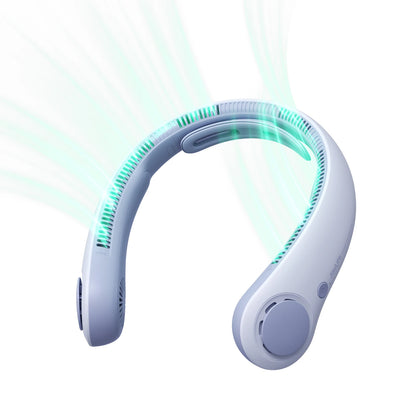 JISULIFE FA14X Portable Neck Fan – 5000mAh, 5-Speed, Upgraded Neck Support
