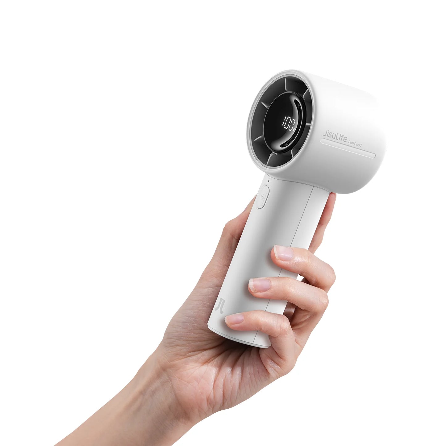 JISULIFE LIFE10s Portable Mini Fan – 5000mAh, 5-Speed, Long-Lasting